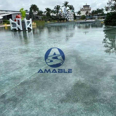 Cobble, River Stone, Paver project, Green and Yellow Cobble Stone,