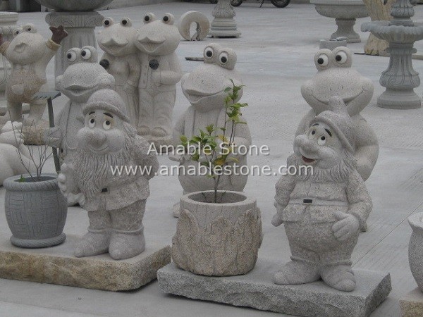 Sculpture, Granite Carving, Human Type Sculpture, Elegant Design, Skillful Carving