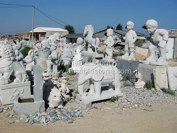 Sculpture, Granite Carving, Human Type Sculpture, Elegant Design, Skillful Carving