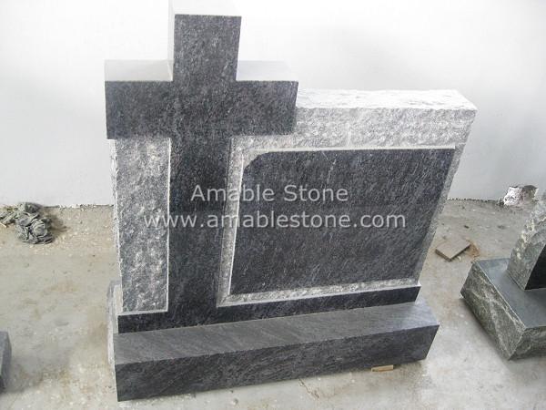 Monument, Granite Tombstone, Eurotype Moment, Unique Design, Skillful Processing