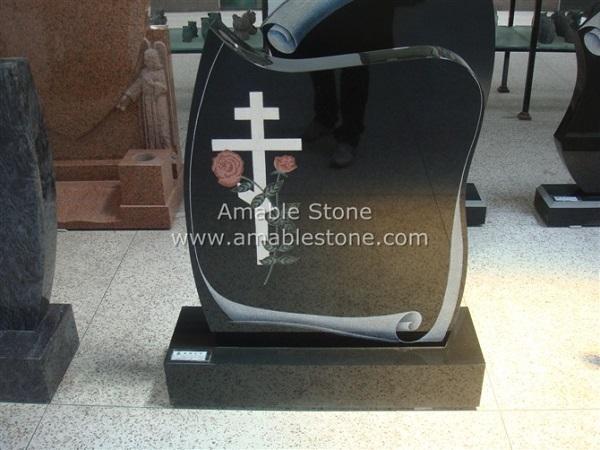 Monument, Granite Tombstone, Eurotype Moment, Unique Design, Skillful Processing