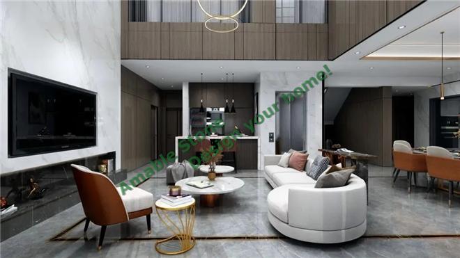 Italian White Marble, Elegant Design