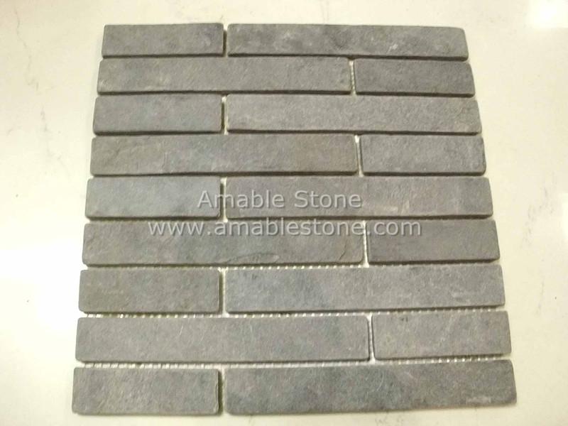 Irregular slate mosaic
