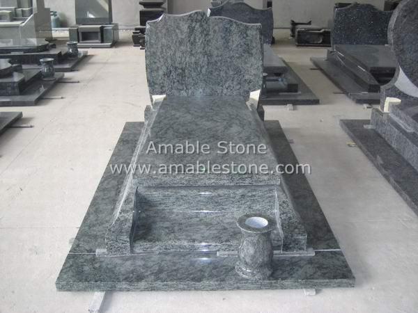 Monument, Granite Tombstone, Eurotype Moment, Unique Design, Skillful Processing