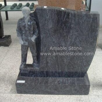 Monument, Granite Tombstone, Eurotype Moment, Unique Design, Skillful Processing