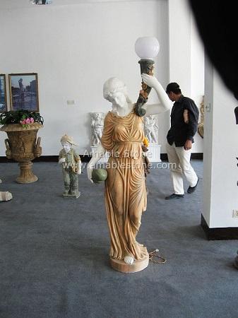 Sculpture, Granite Carving, Human Type Sculpture, Elegant Design, Skillful Carving